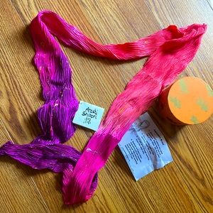 Japanese silk braid scarf